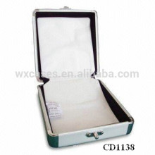 alta calidad 32 CD discos aluminio CD box por mayor de China fabricante